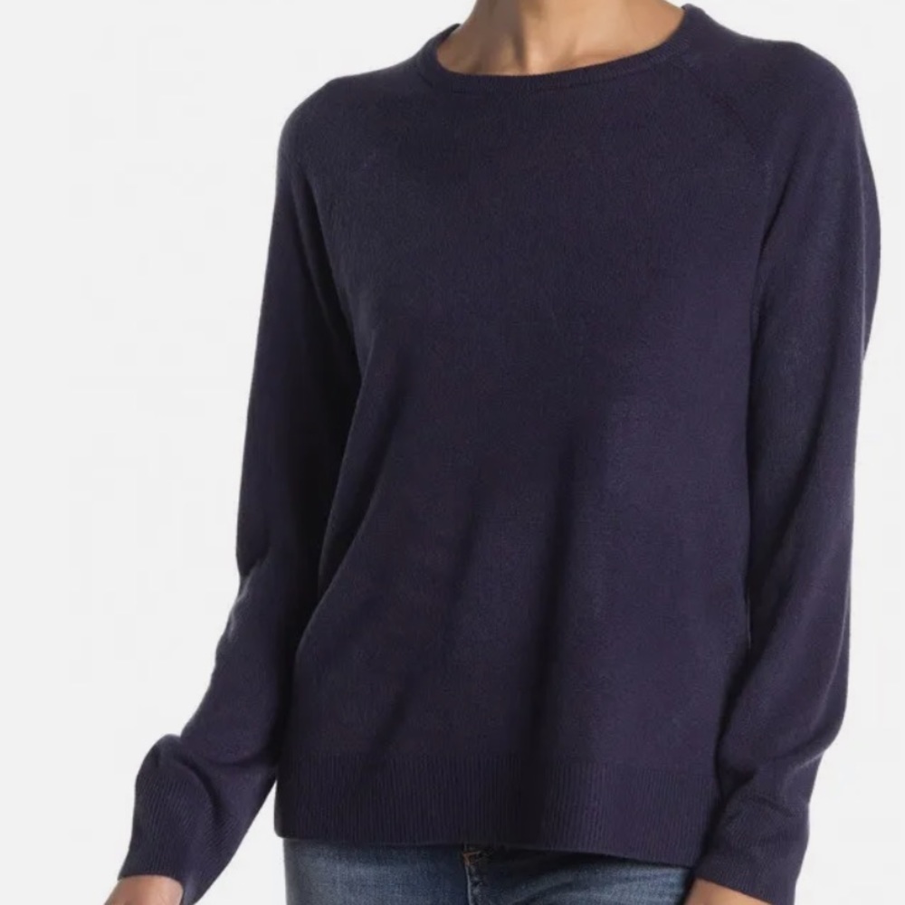 Sweet Romeo Crew Neck Sweater Grey Stone